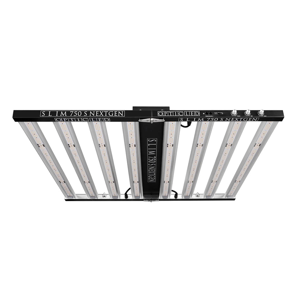 New! Slim 750S NextGen V2 - Dimmable LED Grow Light - 750w (3 Dimmers) —  Optic LED Canada